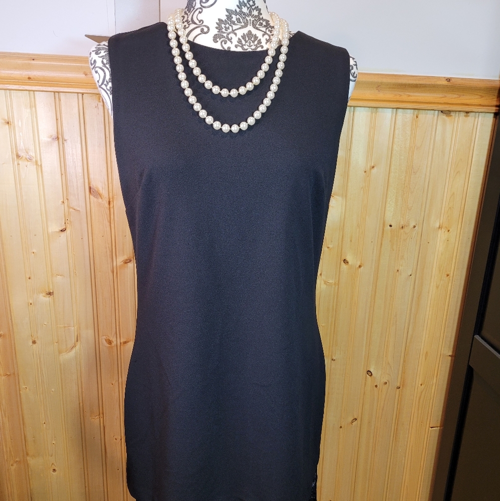 Calvin Klein lady's black dress